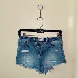 jean shorts fits small